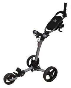 TriLite 3 Wheel Push Trolley (Grey/Black)