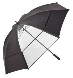 Hurricane Clear Panel Umbrella