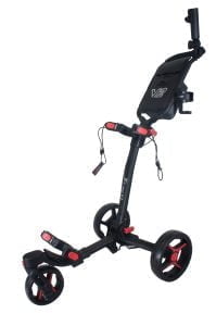 Axglo Tri-360 V2 Push Trolley (Black/Red)